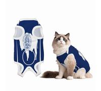 Traje de recuperación de la bandera del estado de Wyoming para perros y gatos después de la cirugía, camisa de recuperación de mascotas, mamelucos para perros, traje de recuperación de cirugía para