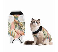 Traje de recuperación de plantas de ensueño para perros y gatos después de la cirugía, camisa de recuperación de mascotas, mamelucos para perros, traje de recuperación de cirugía para mascotas