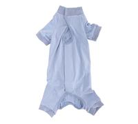 Traje de Recuperación para Gatos, Camisa de Recuperación Transpirable Después de la Cirugía, Ropa para Gatos, Mono para Gatos Después de la Cirugía, Heridas Femeninas Anti (S)