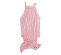 Traje de recuperación para Gatos |Hebilla Ajustable y Escote de Encaje Que ayudan a Evitar lamer |Prenda posquirúrgica para heridas/esterilización/protección de la Piel |Tela (Metro)