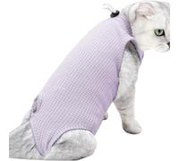 Traje de recuperación para gatos, mameluco de gatito después de la esterilización, traje de recuperación quirúrgica para gatos machos y hembras, traje de esterilización antilamido