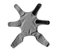Traje de recuperación para gatos para abdomen o piel, después del uso, para lamer heridas, alternativa de collar electrónico transpirable para gato gris, M FcQ489 (gris, XL)