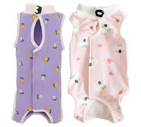 Traje de recuperación para gatos, traje de cirugía para gatos, traje de recuperación quirúrgica para mascotas, evita eficazmente lamer, protege heridas, suave y transpirable, chaleco médico para