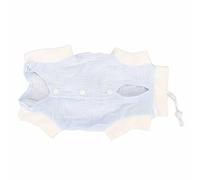 Traje de recuperación para Gatos, Transpirable, previene el lamido, Protege la Herida, Traje postoperatorio para Perros y Gatos. (S)