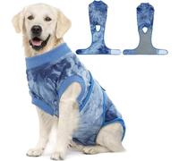 Traje de recuperación para perro, body postoperatorio para perros, mameluco suave y transpirable antilamidas, alternativa al collar electrónico, protección de heridas para mascotas machos y hembras