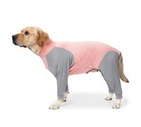 Traje de recuperación para perro, traje para mascotas después de la cirugía, protector de heridas abdominales, ropa quirúrgica médica que evita que se caiga el pelo, overol para perros medianos y