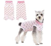 Traje de recuperación para perros - Cómodo traje de recuperación de cirugía para perros después de la cirugía, body suave para esterilización y castración, prevención de lamidas, diseño flexible, para