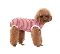 Traje de recuperación postoperatorio de algodón for Mascotas, Mono Cerrado antilamido for Perros pequeños, medianos y Gatos.(J,XL)