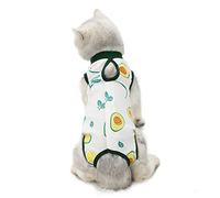Traje de recuperación quirúrgica profesional para gatos, alternativa de collar electrónico para gatos y perros, uso después de la cirugía, traje de pijama, ropa para mascotas de interior para el hogar