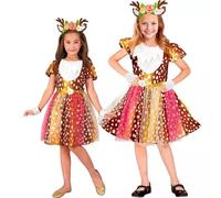 Traje de reno con accesorios - 116 cm