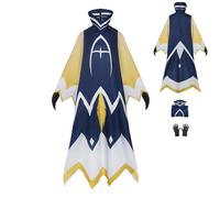 Traje de rol de anime 'hazbin hotel' Adam cospuay para hombres traje de fiesta de carnaval de Halloween para adultos traje (azul)