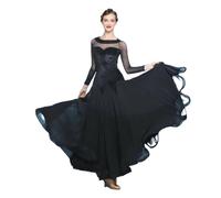 Traje De Salón Estándar Nacional, Baile Moderno, Vals Social, Vestido Gran Swing, Disfraces Drag Queen(M)