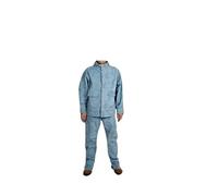 Traje de soldadura eléctrica Ropa trabajo protectora especial Trajes seguridad cuero anti -escalado Uniforme(B,XL)