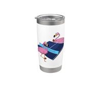 Traje De Tenis De Mesa Para Damas Flamingo Lady Table Tennis Vaso térmico de acero inoxidable de doble pared