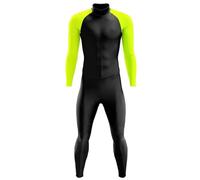 Traje de triatlón for hombre, traje de ciclismo, mono, pantalones de manga larga con bolsillos, Jersey de ciclismo de montaña, mono(03,XXX-Large)