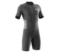 Traje de Triatlón Hombres,Conjunto de traje de triatlón de manga corta para hombre,Traje de ciclismo de secado rápido MTB Mono Racing,Ciclismo, natación (Typ-12,XL)