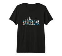 Traje de Vacaciones en Barcelona Travel en Barcelona Camiseta Premium