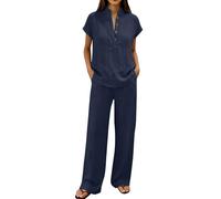 Traje Deportivo Jogging Mujer Deporte Conjunto Sin Cap Para Fuera Uche, azul marino, XL