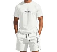 Traje Hombre Slim Fit Conjunto Piezas Deportivos Talla Camiseta Sudadera Rayas Informales Italianos Turquesa Grande Franela Monos Fin Tricota Electrico Brillante Hindu Estilo