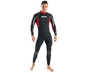 Traje húmedo completo Relax de Seac diseñado para hombre y mujer, con un grosor de 2,2mm y hecho en neopreno High Stretch Comfortable; pensado especialmente para la práctica del buceo de botella
