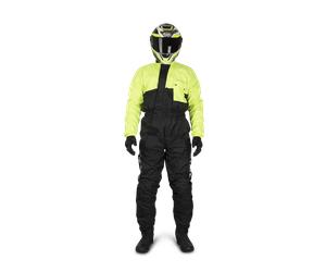 Traje Impermeable Richa Simple Raincombi Negro/Amarillo FlúorS Negro,Amarillo Flúor