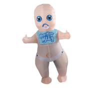 Traje inflable divertido de la muñeca del bebé traje adulto inflable ligero para el partido de cosplay