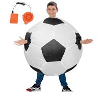 Traje inflable para adultos, traje inflable para adultos divertido, uniforme de calcio inflable para traje graso inflable, fútbol para animadora, cosplay Halloween, disfraz g