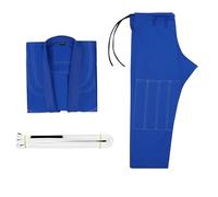 Traje Jiu Jitsu Gi for hombres BJJ mujeres grappling preencogido que absorbe el sudor lavable a máquina ligero - con cinturón Para Adulto(Blue,M4)