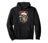 Traje Navideño Calavera Navidad Muerte Navidad Pesada Sudadera con Capucha