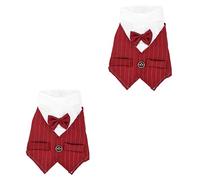 Traje para Mascotas, Chaleco de Esmoquin para Perros, Vestidos Florales para Invitados de Boda, Trajes para Mujeres y niños, Ropa de cumpleaños para Perros, Camisas de Vestir, 2 uds.