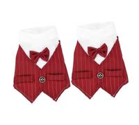 Traje para Mascotas, Esmoquin para Mascotas, Vestidos camiseros para Bodas como Camisa de invitado para Perros, Esmoquin para Perros, Atuendo para Perros, Boda, 2 uds.