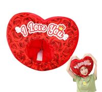 Traje Prom Headset Prom, Prom Props Hat | Plush Flower Mascarade Cosplay Sombreros,Sombrero de rendimiento de la novedad, disfraz en forma para fiestas de cosplay Photo Booth Props