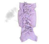 Traje quirúrgico para después de la operación transpirante | Ropa protectora anti-lamiendo para gatos - Mono suave cuidado en el hogar confort interior