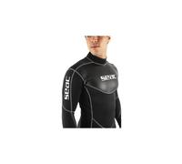 Traje seac sense 3 mm hombre negro XL