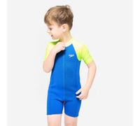 Traje Shorty Natación Speedo Niños 2-5 Años Azul/Amarillo Neopreno 3 AÑOS