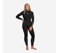 Traje Surf Roxy Prologue Mujer Negro 3/2 mm Cremallera Trasera M