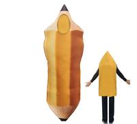 Traje unisex para lápices y cuadernos - Cosplay Duo Fantasía en el aula, disfraces de suministros escolares fáciles de usar, disfraz de de Halloween | perfecto para profesores, estuches