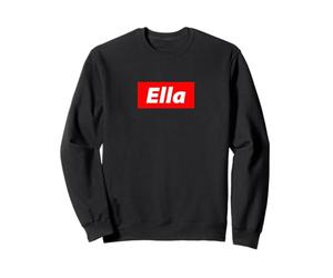 Traje Urbano de los años 90 de Ella Name, Regalo para una niña Llamada Ella Sudadera