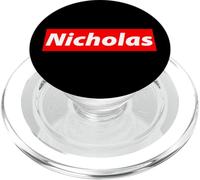 Traje Urbano de Nicholas de los 90 para el Y2K, Regalo de Nick para Nicholas PopSockets PopGrip para MagSafe