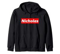 Traje Urbano de Nicholas de los 90 para el Y2K, Regalo de Nick para Nicholas Sudadera con Capucha