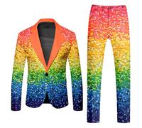Traje Verde Esmeralda Hombre Novio Tallas Burdeos Completos Adolescentes Varones Outfits Naranja Sudaderas Claros Quinceaños Largo Microfibra Entrenar Termicos Gordo Bicolor Kaki Estilo