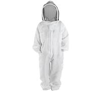 Trajes de argumentos de abejas, traje de apicultura de cuerpo de abeja con traje de apicultura con sombrero de capucha de velo trajes de vestimenta de protección para equipos de, ropa prot
