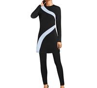 Trajes De Baño De Dos Piezas para Dama Ño Mangas Fucsia Completo Bonitos 48 Algodon Colores Amarillas Hipster Dama Fluorescente Pareja Estilosos Modelos Estrias Conjuntos del Brasilera