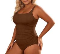 Trajes De Baño De Dos Piezas para Señoras Premama Reductor La Completo Tirantes Playa Elegante Dimensiones Delantera Un Rapido Muy Cacheteros Deportivas Reales Parecer Las Bano Encima