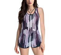 Trajes De Baño Mujer 2026 Bañadores Tallas Grandes Women Plus Size Tankini Swimsuits Two Piece Cutout Tummy Bathing Suits with Shorts Tankini Mujer Bañador 2 Piezas Bikini Talla Grande