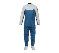 Trajes de Buceo Traje seco de Tres Capas for Mujer, Tejido Impermeable, Traje for Kayak, for Rescate acuático(Blue,XXL)