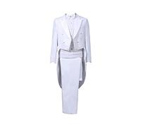 Trajes de esmoquin para hombre de corte ajustado, traje formal para espectáculo de magia, chaqueta de frac, chaqueta de cosplay, disfraz elegante, chaqueta de fiesta de príncipe, esmoquin bordado