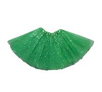 Trajes de Falda tutú de Princesa con Lentejuelas y Estrellas de Tul para bebés y niñas pequeñas Tutu niña Falda de Karnaval Falda de Malla Falda de Rendimiento (A, 30)