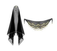Trajes de gansos de porche, estatuas de porche - Lectin Bandana Duck Trayfits para la estatua de cemento,Decoración de estatuas de animales de primavera Accesorios de vestir decoración de arte para ja