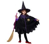 Trajes de Halloween bebé niño Sombrero Capa Cosplay Disfraz niñas y Conjunto/g